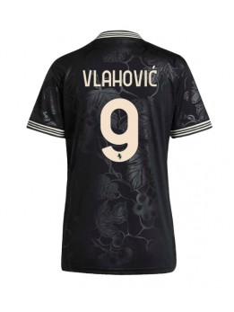 Billige Juventus Dusan Vlahovic #9 Tredjedrakt Dame 2025-26 Kortermet